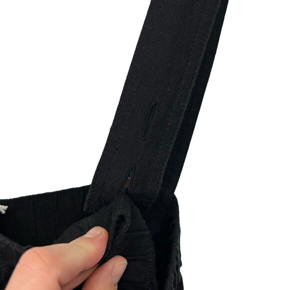 NWT large linen blend Free Assembly • Sleeveless Wide Leg Jumpsuit - Picture 4 of 16